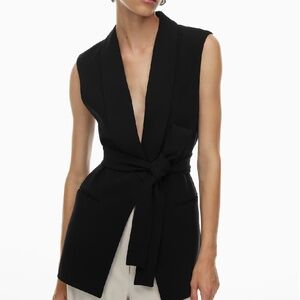 Babaton Powerhouse Vest Black 10 NWT